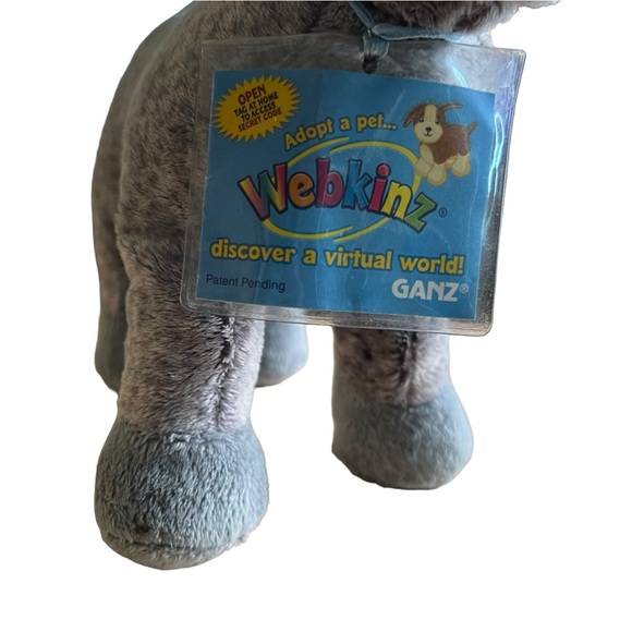 WEBKINZ HM098 Grey Arabian Plush Horse with Sealed Unused Code Ganz - Picture 5 of 15